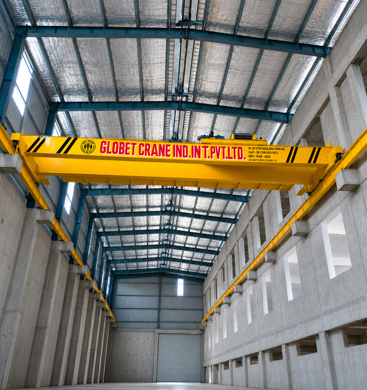 Electric Overhead Traveling Crane Manufacturer in Madhya Pradesh