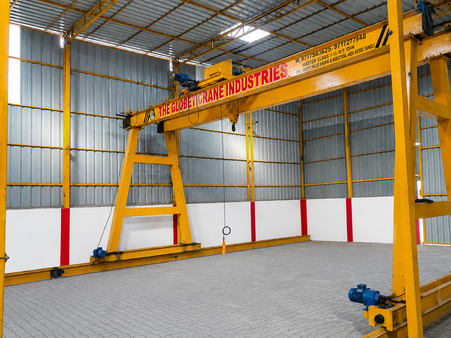 Single Girder Gantry Crane Manufacturer in India